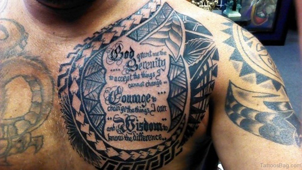 Aztec warrior chest tattoos for men 0060