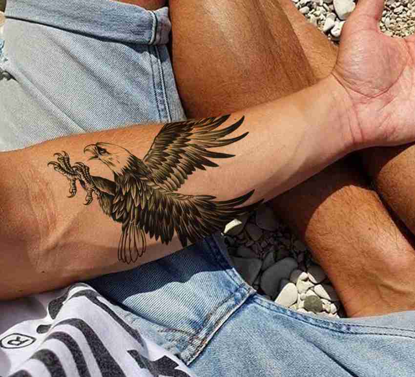 back eagle tattoos for men 0012