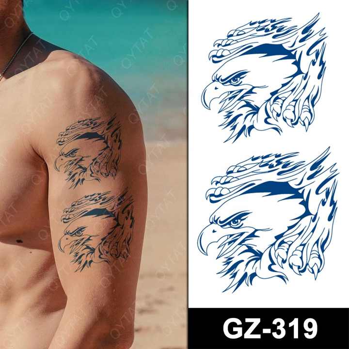 back eagle tattoos for men 0028