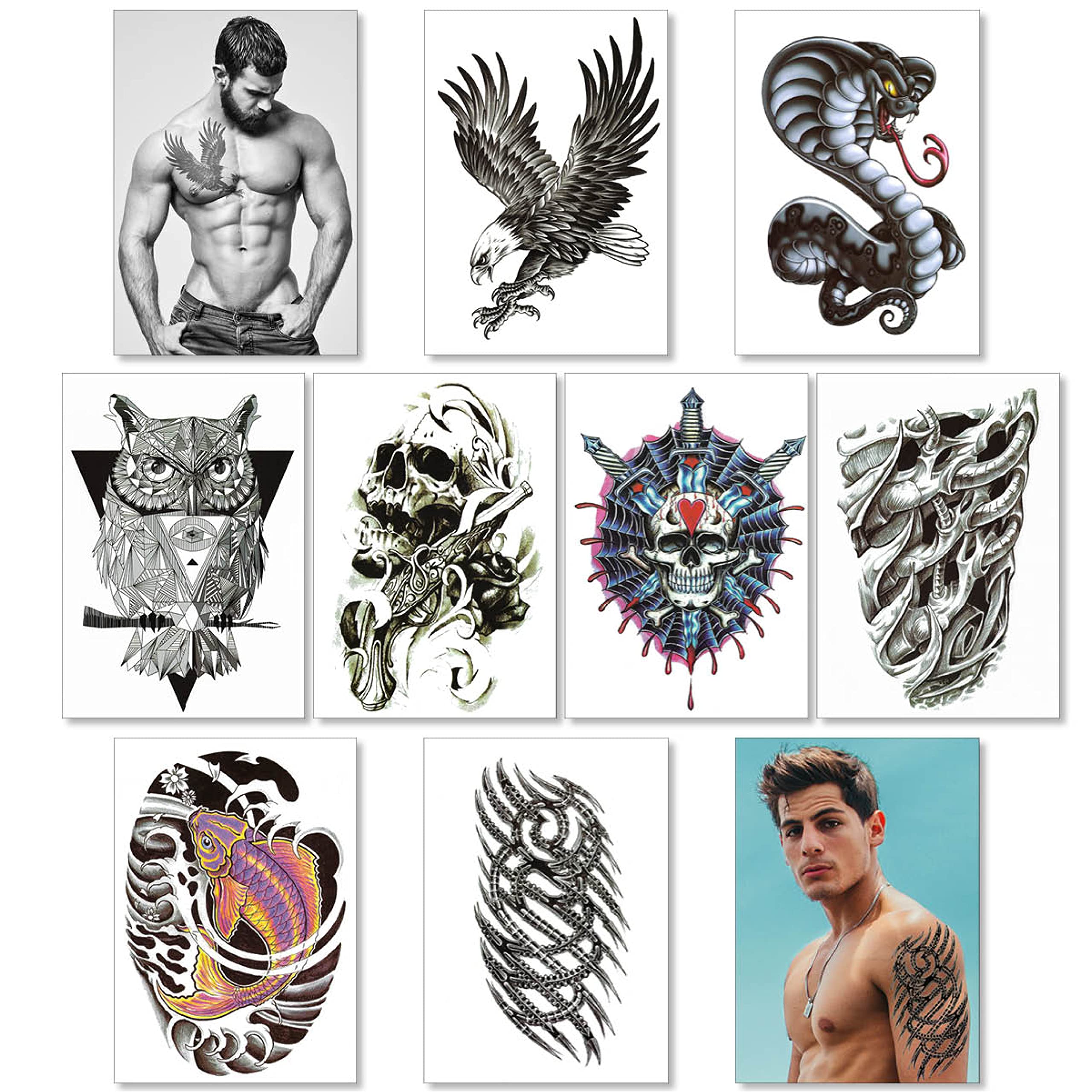 back eagle tattoos for men 0034