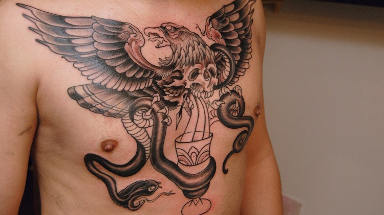 back eagle tattoos for men 0039