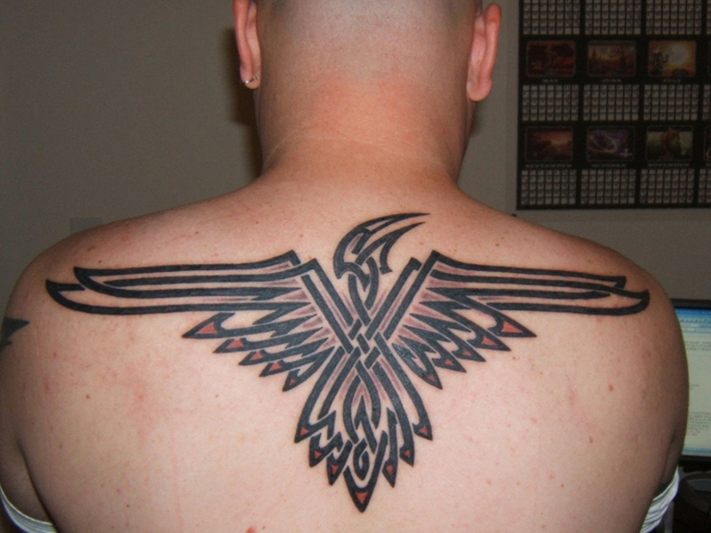 back eagle tattoos for men 0043