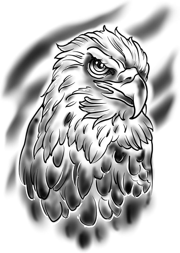 back eagle tattoos for men 0053