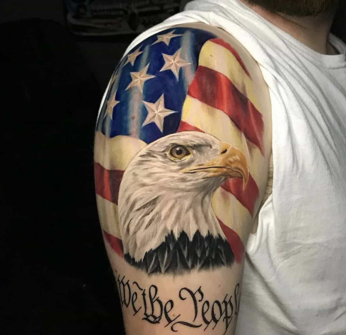 back eagle tattoos for men 0055