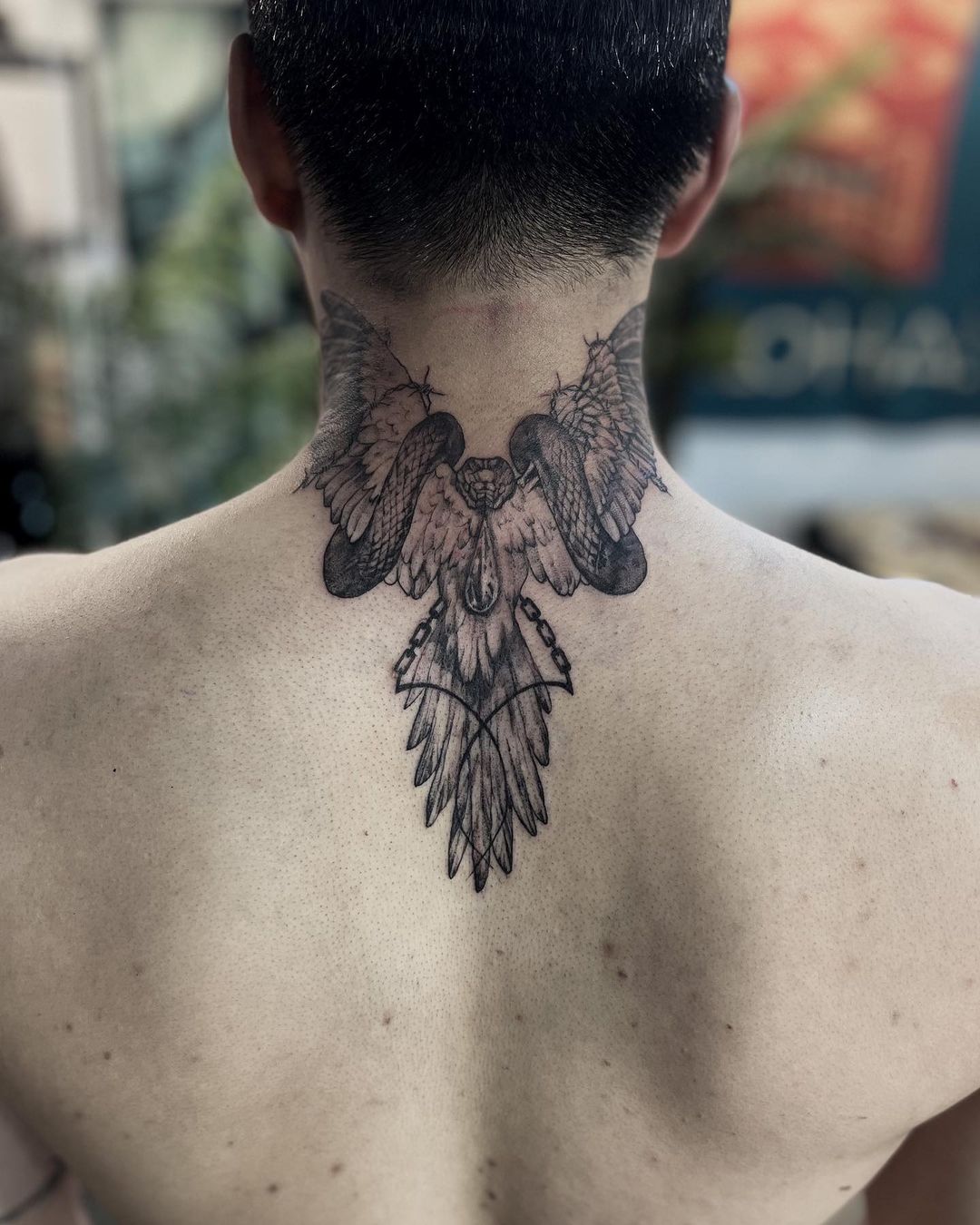 back eagle tattoos for men 0071