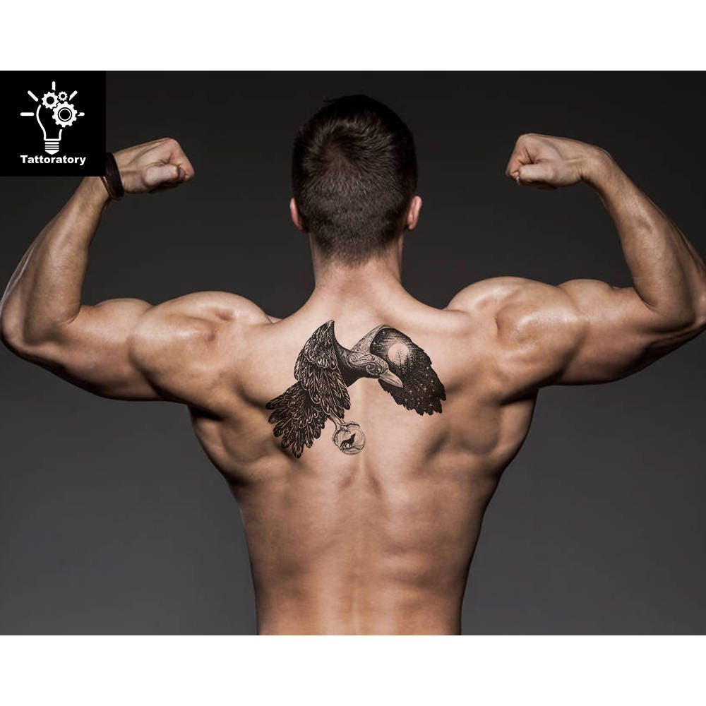 back eagle tattoos for men 0073