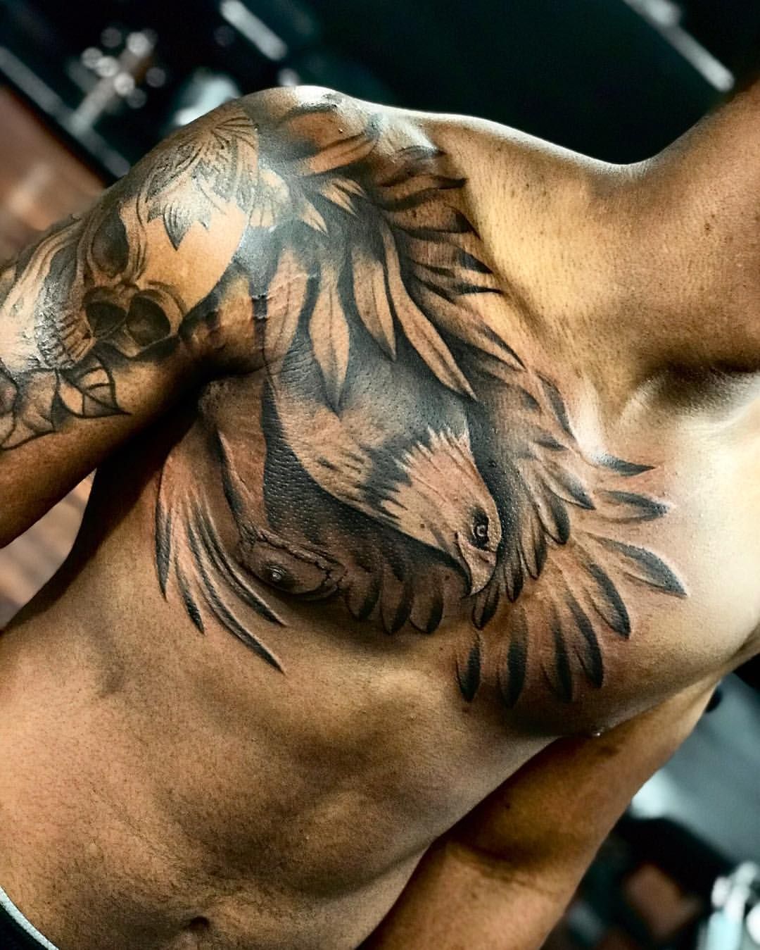 back eagle tattoos for men 0091