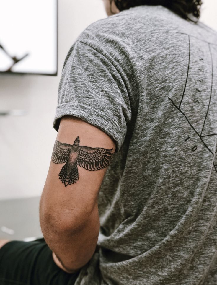 back eagle tattoos for men 0094