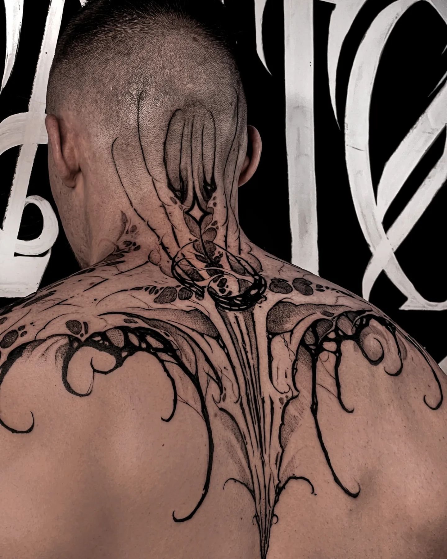 back of neck tattoos for men 0035