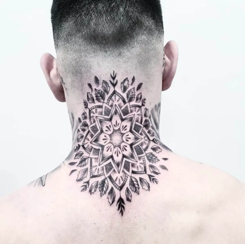 back of neck tattoos for men 0066