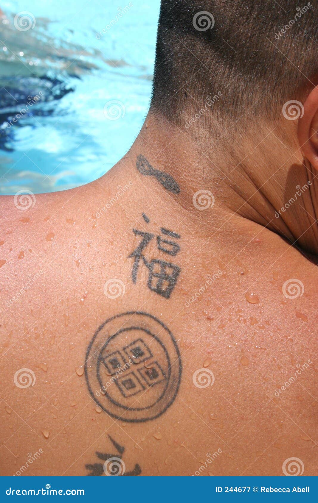 back of neck tattoos for men 0068