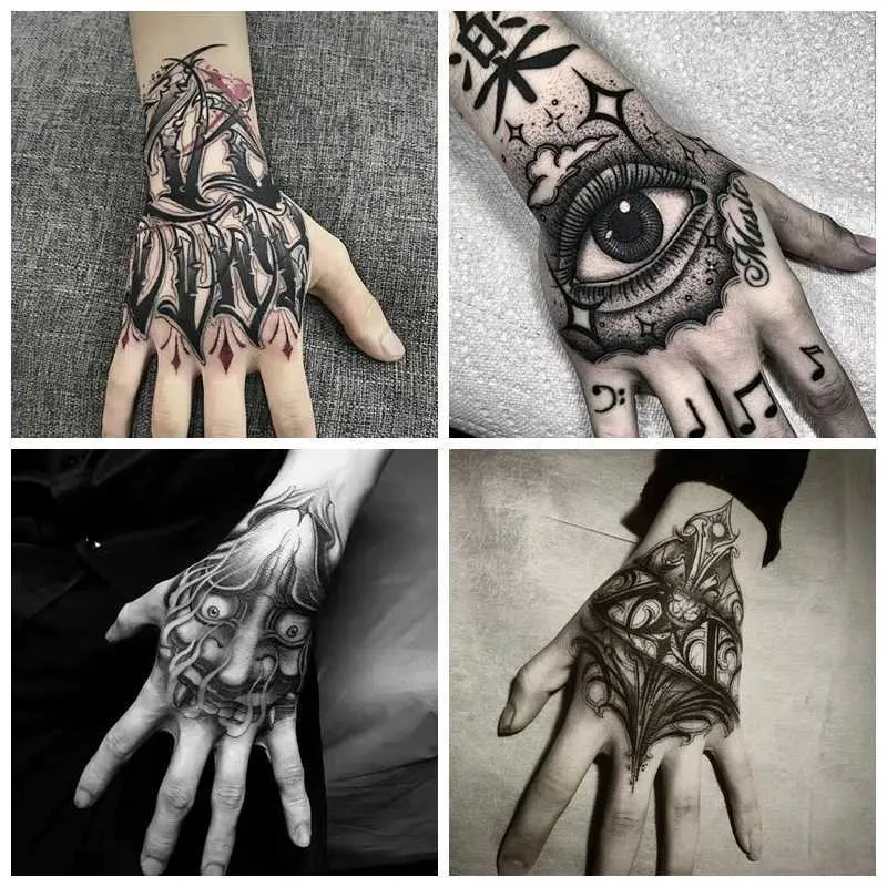 back of the hand tattoos for men 0014