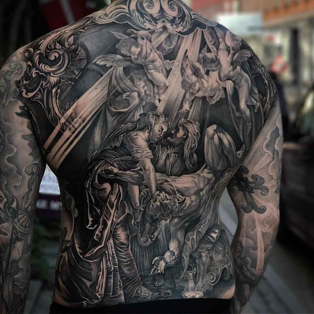 back tattoo ideas for men