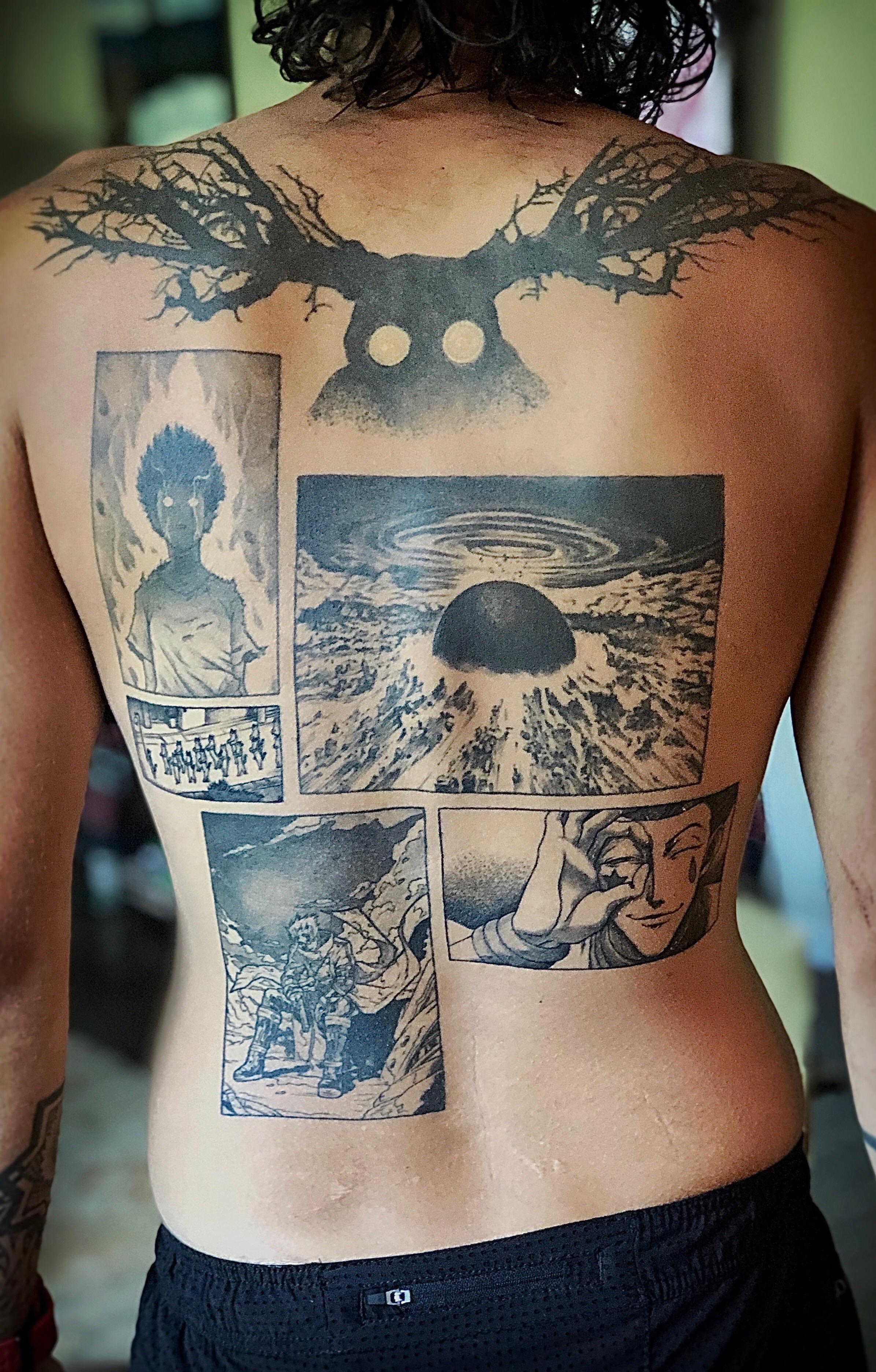 back tattoos for men