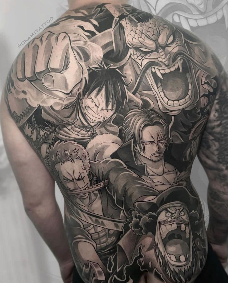 back tattoos for men