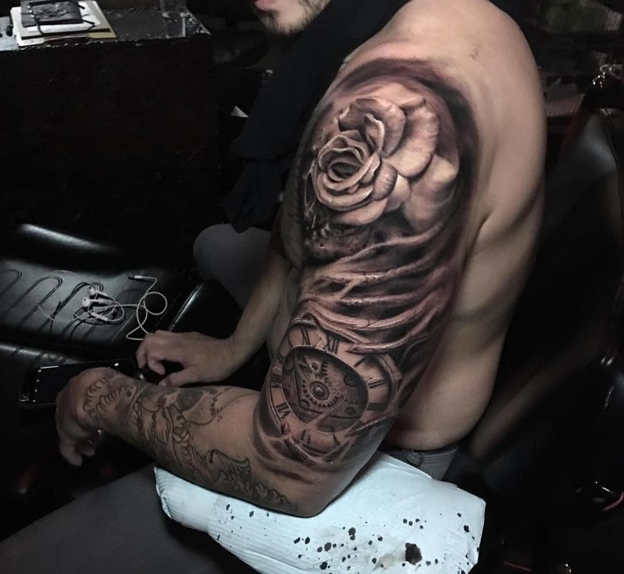 badass forearm tattoos for men 0038