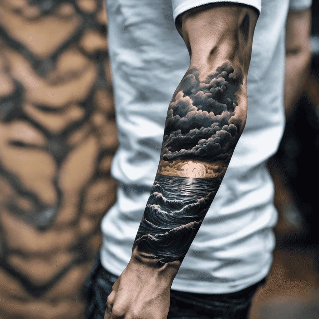 badass forearm tattoos for men 0041