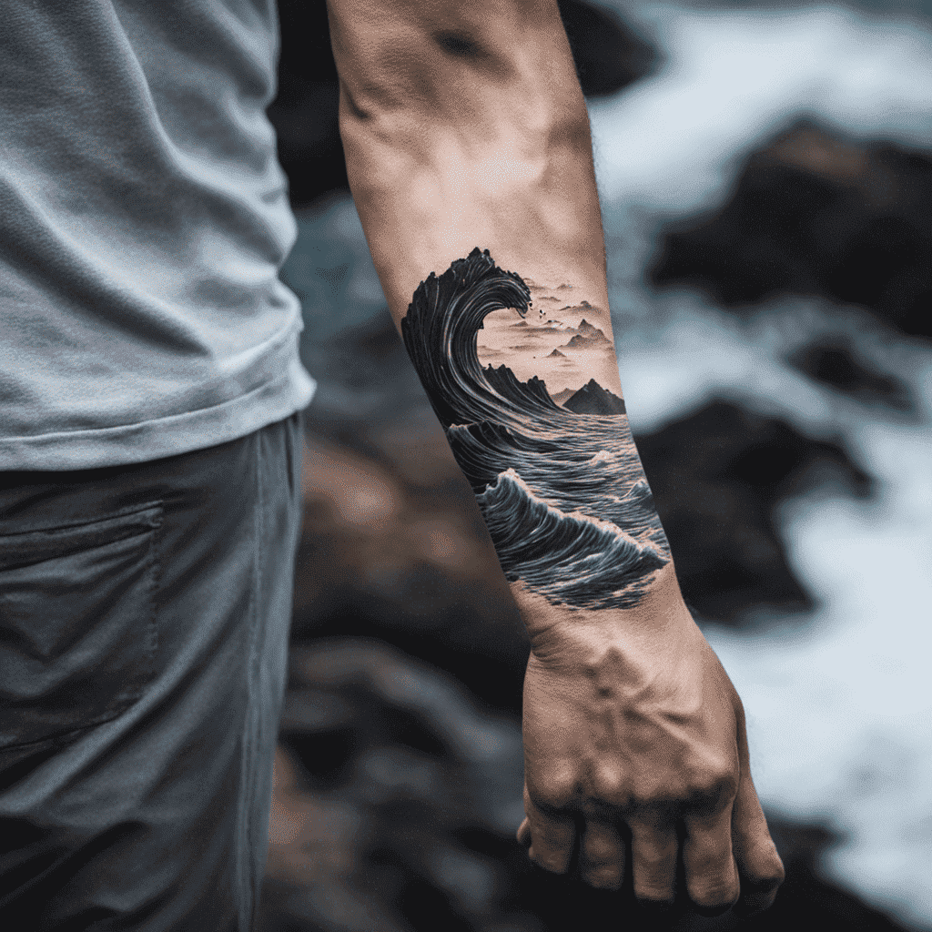 badass forearm tattoos for men 0098