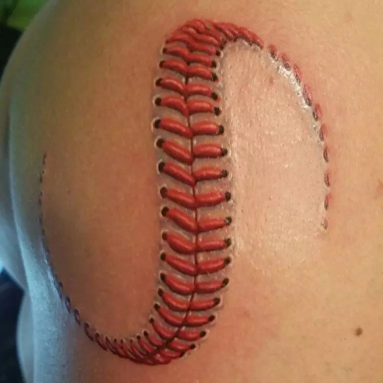 baseball tattoos for men 0043