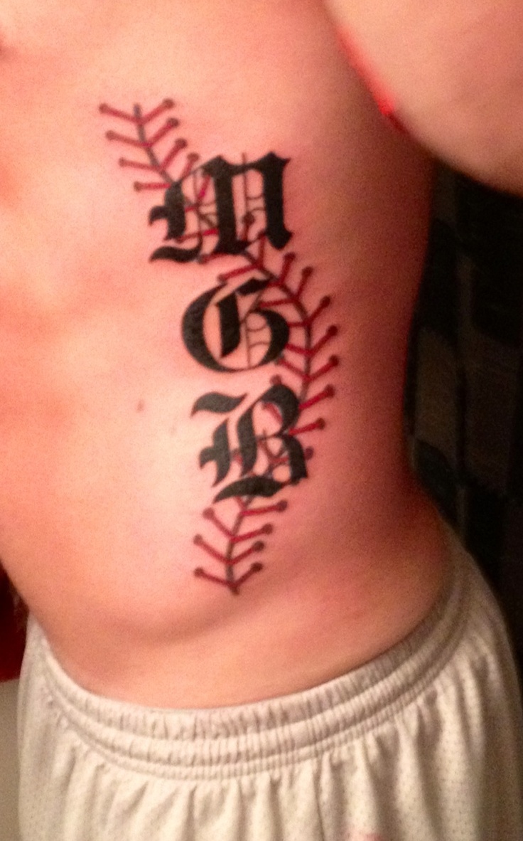 baseball tattoos for men 0083