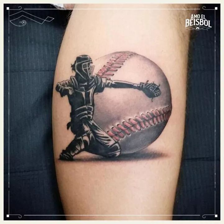 baseball tattoos for men 0088