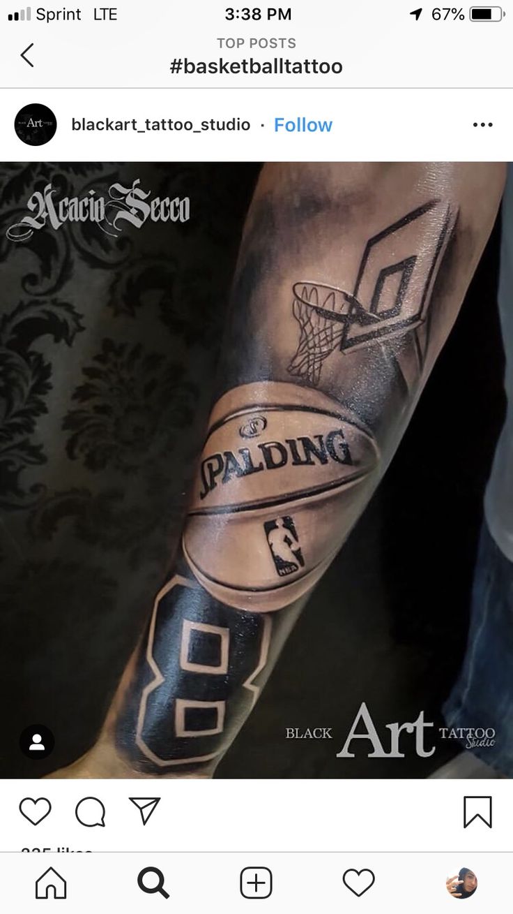 basketball tattoos for men 0020