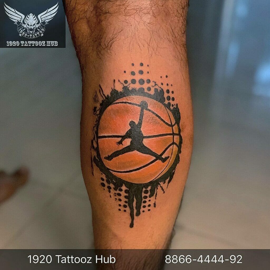 basketball tattoos for men 0037