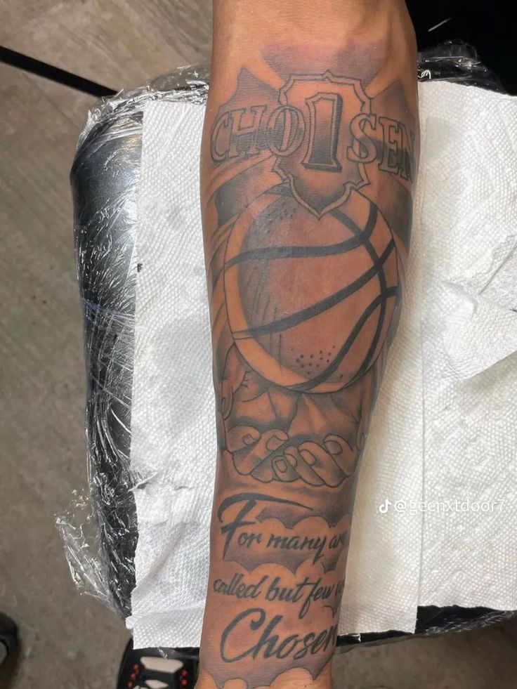 basketball tattoos for men 0044