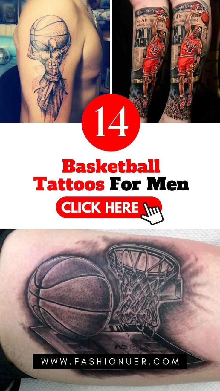 basketball tattoos for men 0050