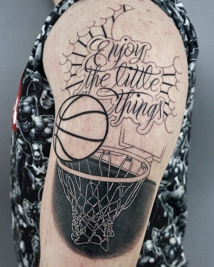 basketball tattoos for men 0070