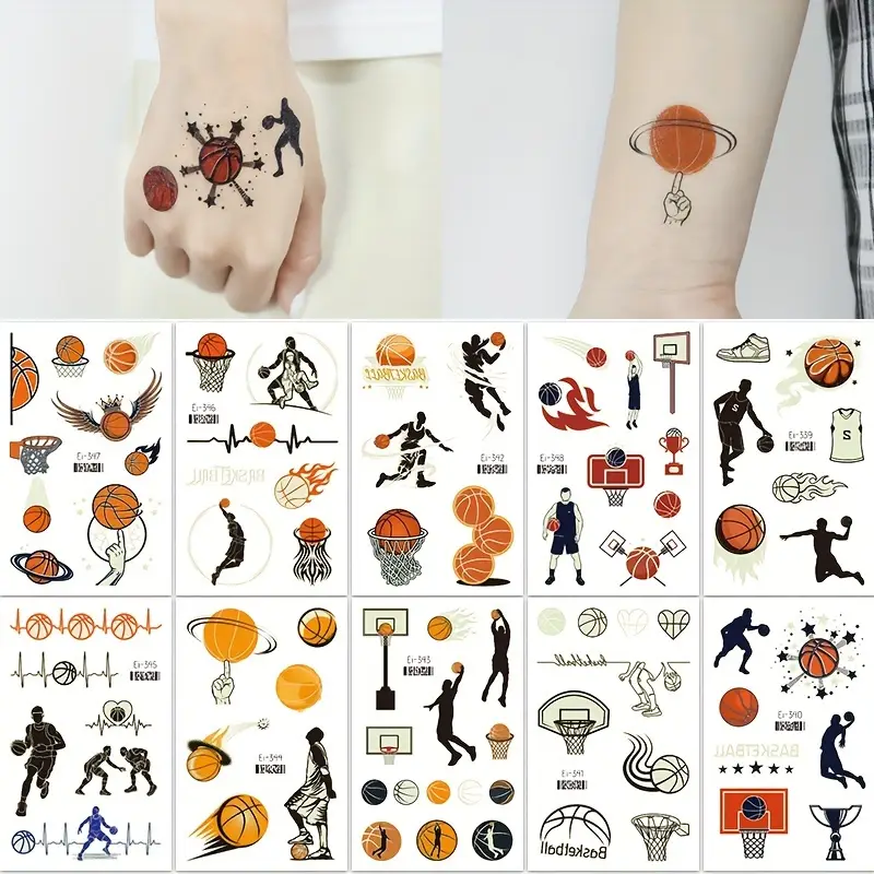 basketball tattoos for men 0091