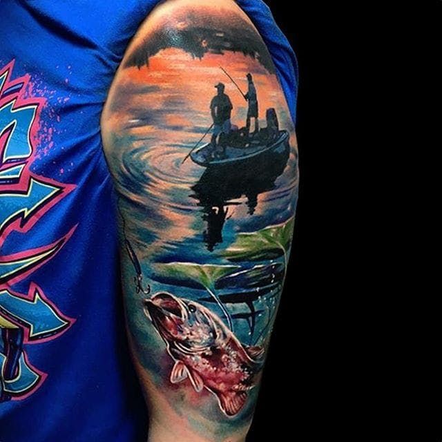 bass tattoos for men 0054