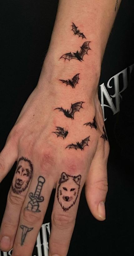 bat tattoos for men 0012