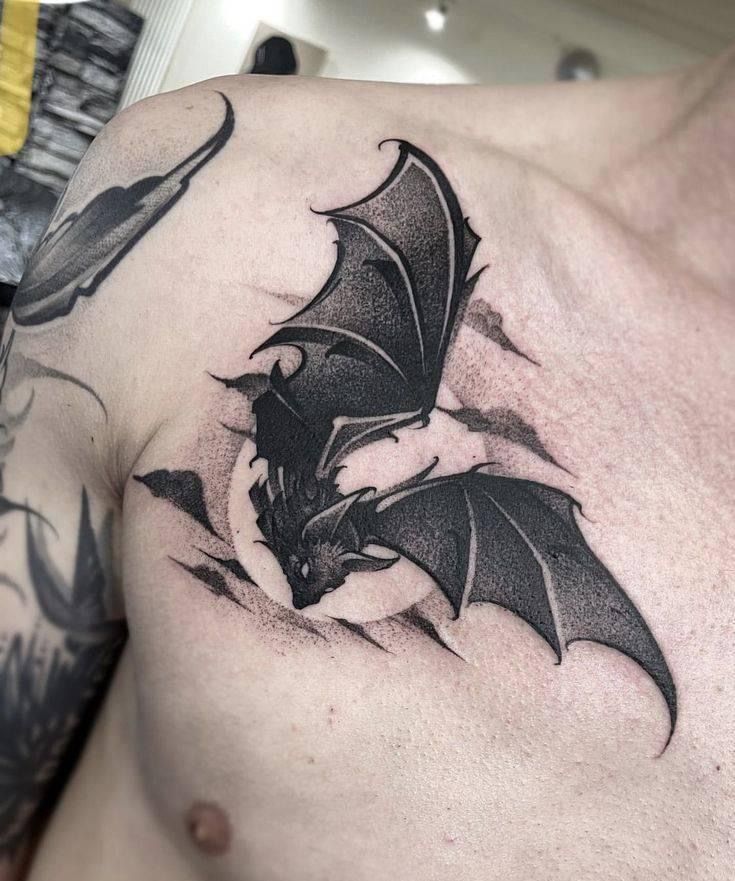 bat tattoos for men 0018