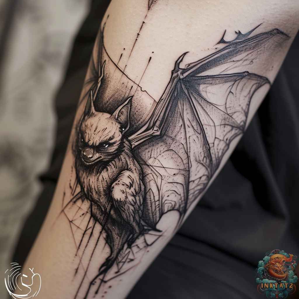 bat tattoos for men 0021