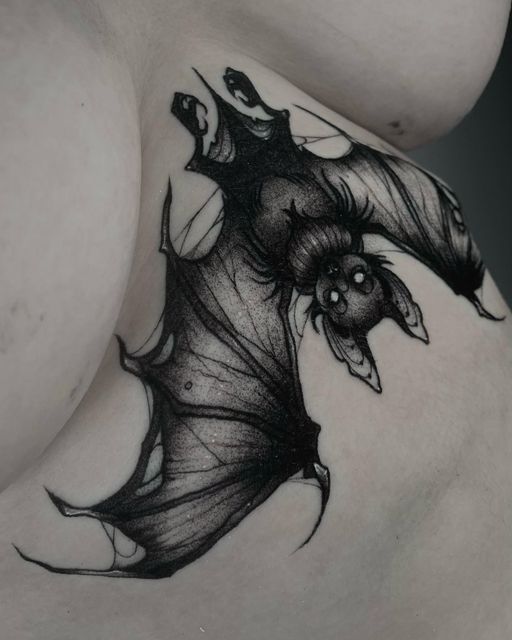 bat tattoos for men 0023