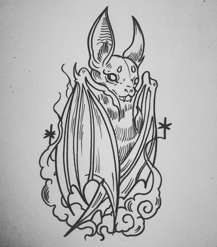 bat tattoos for men 0052