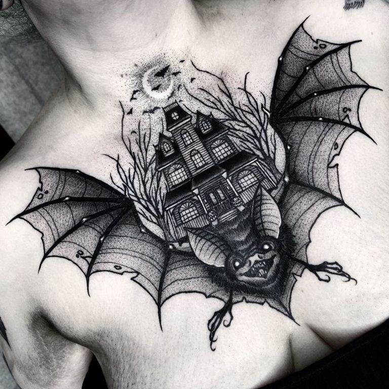 bat tattoos for men 0058