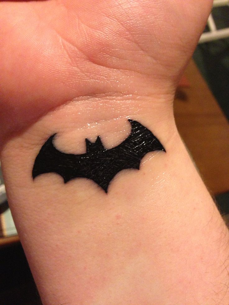 Batman tattoos for men symbolism.