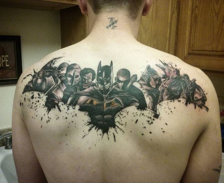 Batman tattoos for men 0010