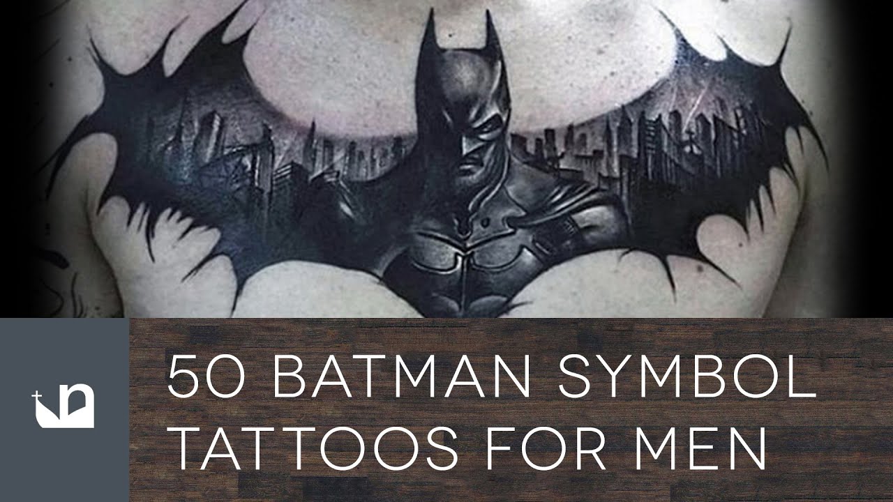 Batman tattoos for men 0013