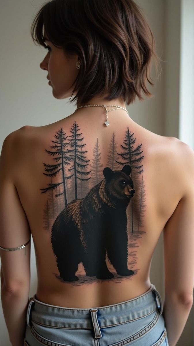 bear tattoos for men 0039