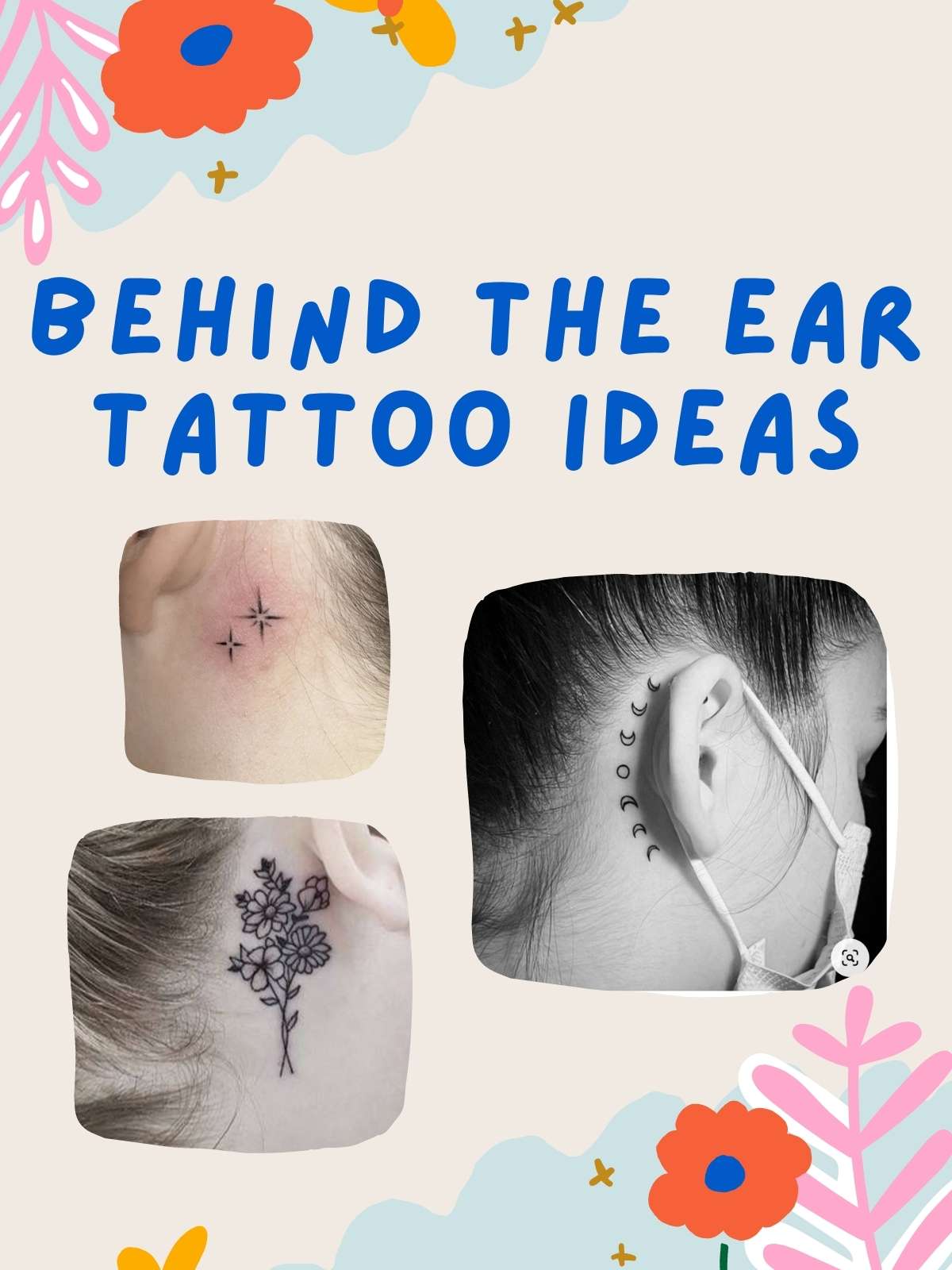 behind the ear tattoos for men 0052