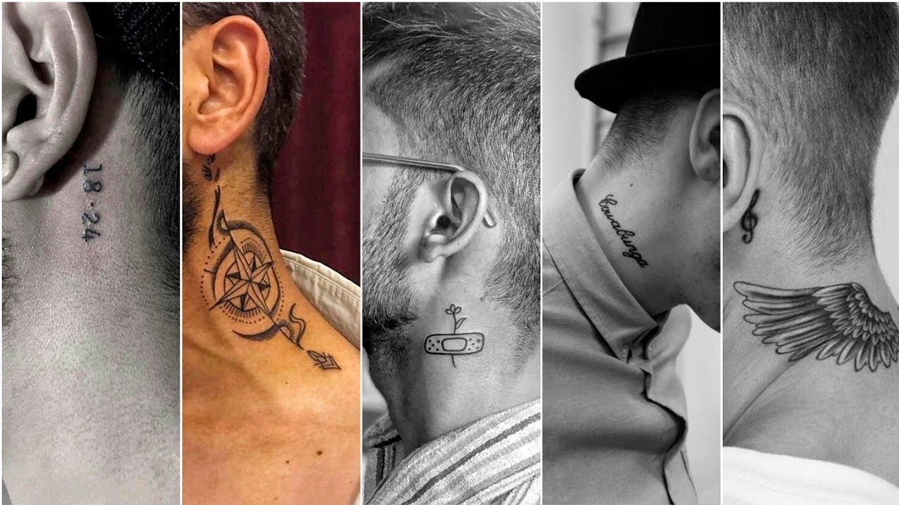 behind the ear tattoos for men 0068