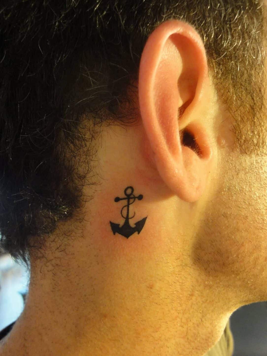 behind the ear tattoos for men 0094