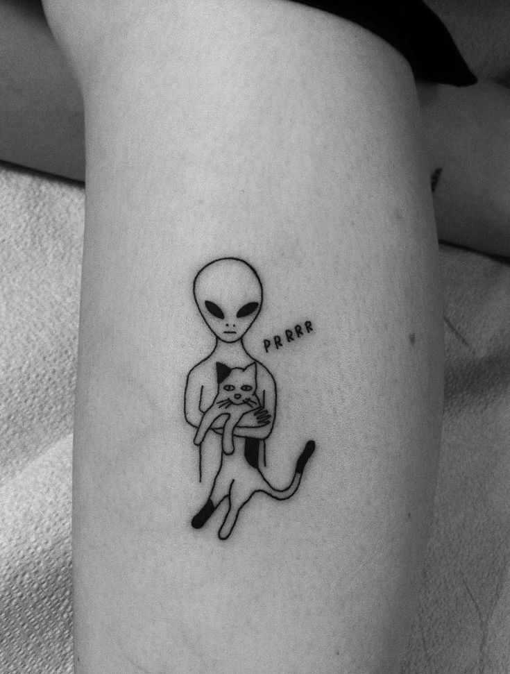 best Alien tattoos for men