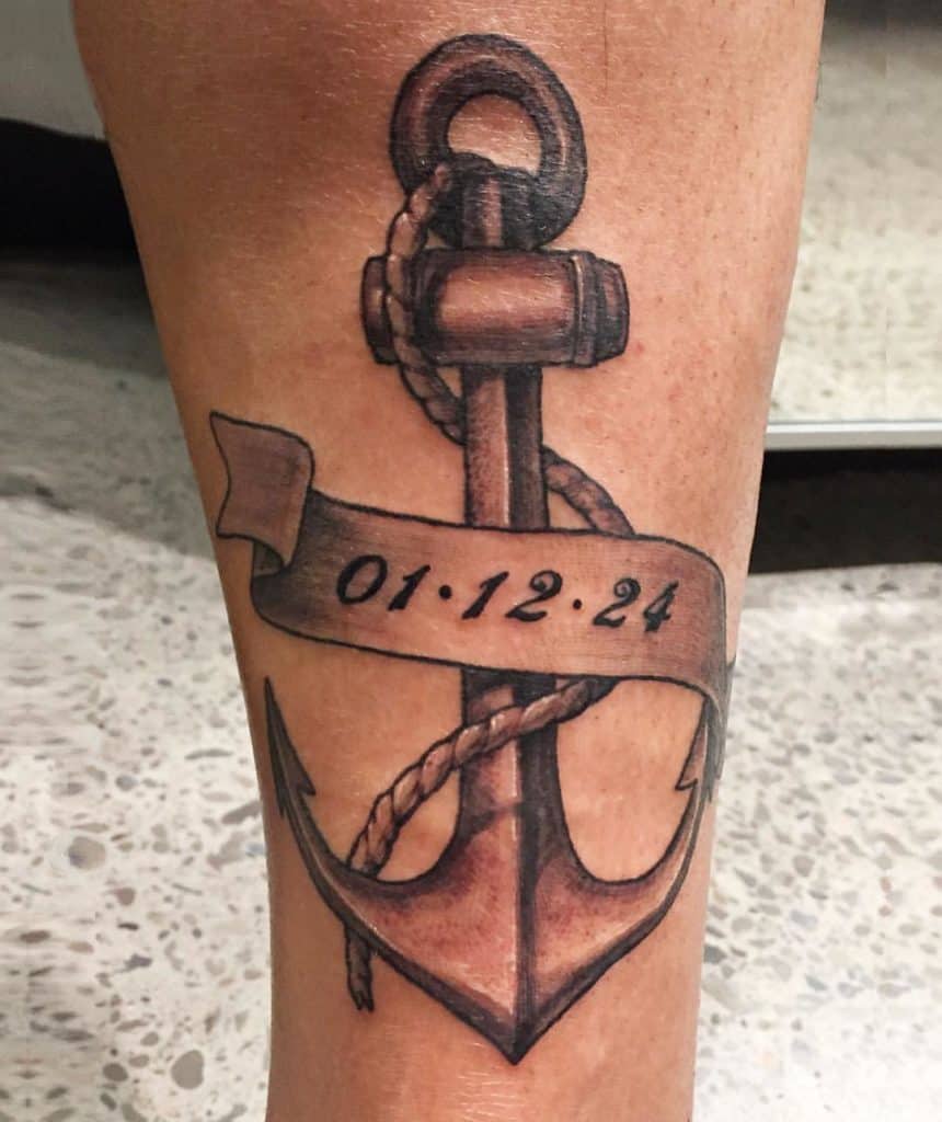 best anchor tattoos for men styles