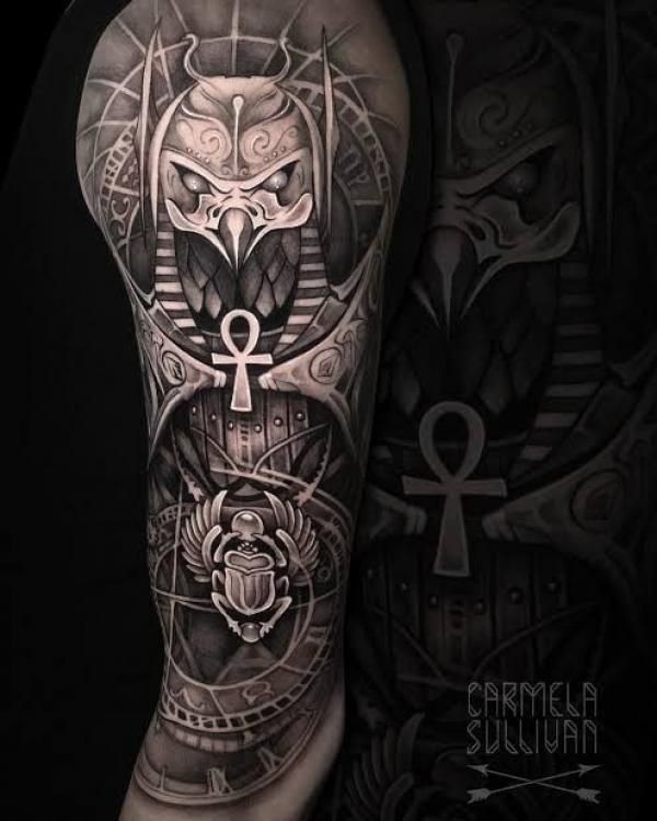 best Anubis tattoos for men