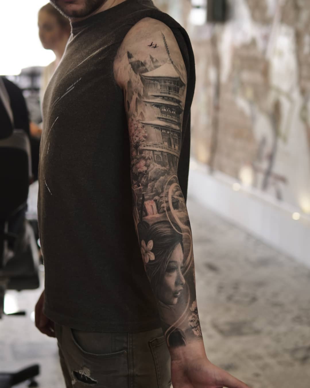 best Asian tattoos for men motifs