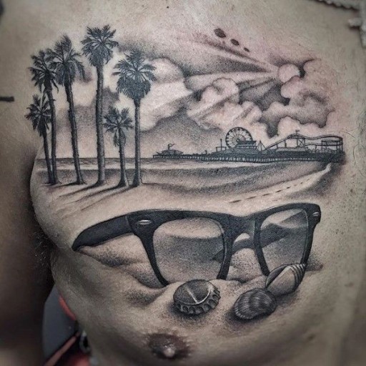 best California tattoos for men ideas